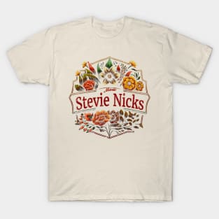 Stevie Nicks Flower VIntage T-Shirt